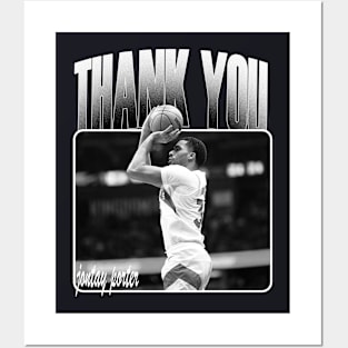 jontay porter thank you Posters and Art